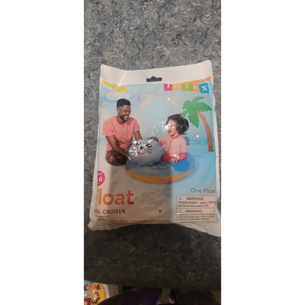 Intex Pool Float for Kiddles: Blue Seal Pool Cruiser‎